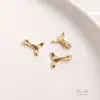 Colgantes de Collares al por Mayor, Colgantes de Cola de Sirena y Ballena Chapados en Oro de 14 Quilates que Conservan el Color, Accesorios para Pulseras, Collares, Pendientes DIY