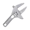 Llave para Grifo de Baño con Mango Corto de Aleación de Aluminio para Desmontar Tuberías de Desagüe y Abrazaderas de Tubería de Fontanería en Lavabos