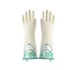 Guantes para Lavar Platos Nitrilo Cocina Duraderos Engrosados Limpieza Impermeables Lavandería Hogar Goma Cuero Nitrilo Especial para Tareas del Hogar