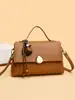 Bolso de mano de cuero genuino popular para mujer, pedido de comercio exterior, nuevo bolso de hombro de moda de piel de vaca de capa superior 2026, bolso de viaje y para el día a día