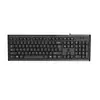 Hewlett-Packard (HP) Teclado Cableado Teclado de Oficina 104 Teclas Resistente al Desgaste Anti-salpicaduras de Agua Ergonómico y Cómodo