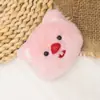 Cabeza de castor chillona Libro rojo pequeño loopy Misma muñeca linda Regalo para pareja de mejores amigos Colgante para mochila escolar de peluche