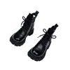 Botas Martin de Suela Gruesa para Mujer, Nuevo Estilo Invierno 2026, Forradas de Felpa, Botines Chelsea Estilo Británico, Botines Cortos de Moda Versátiles Adelgazantes