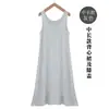 Vestido camisola de modal para primavera y verano para mujer, vestido lencero versátil suelto sin mangas, talla grande