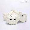 Zapatos de suela gruesa con agujeros para mujer, zapatillas de exterior para mujer, zapatos de verano para el hogar para mujer, zapatillas de EVA para parejas, sandalias, zapatos de mujer al por mayor