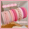 Diadema rosa estilo coreano para la cabeza, diadema para mujer, pasador para el pelo, tocado de moda de alta calidad nuevo para mujer 2024