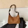 Otoño 2026 Bolso de Hombro Nuevo de un Solo Hombro Versátil para Mujer Retro Moderno Bolso de Axila Simple Casual para el Trabajo Bolso Tote para Mujer
