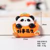 Nuevos Accesorios DIY de Resina Serie Panda de Año Nuevo de Dibujos Animados Pegamento Crema Parche para Carcasa de Teléfono Móvil Imán de Refrigerador Accesorios para el Cabello