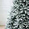 Árbol de Navidad Pe Completo Nevado Transfronterizo de Amazon, Denso Lujo Ignífugo Decoración Automática de Árbol Simulación