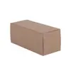 En stock caja de embalaje para botella de aceite esencial de 10 a 100 ml caja blanca pequeña para cosméticos caja de papel kraft se puede imprimir logo