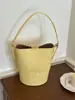 Bolso de Mujer Estilo Coreano Dopamina Ins Estilo Bolso Cubo Verano 2026 Nueva Moda Bolso de Hombro Simple Bolso Cruzado