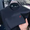 Camiseta Masculina de Algodão Puro para Verão, Manga Curta, Cor Sólida Simples, Gola Redonda, Estilo Japonês Jovem, Casual, Solta, Corte Amplo, Camiseta Esportiva de Algodão