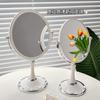 Espejo de Maquillaje de Escritorio Espejo Tocador Luz Lujo Premium Salón de Belleza Especial Espejo de Tocador Abatible Habitación de Celebridad de Internet