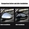 Adecuado para Kia 20-23 K5 Kai Cool Horn Espejo Retrovisor Espejo Retrovisor Modificado Cubierta de Espejo Retrovisor Modificada Espejo de Cuerno Decorativo Modificado