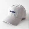 Gorra de Béisbol de Color Sólido Suave con Bordado de Letras Tridimensionales para Hombres y Mujeres, Gorra Sencilla Casual Versátil con Visera de Pico de Pato