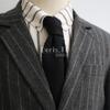 Color Juvenil Tejido a Mano Lana Parte Superior Plana Moda Casual Tejido Corbata para Hombre y Mujer Estilo Coreano Combinable