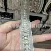 Nuevo Encaje de Perlas Soluble en Agua, Borde Bordado a Mano, Accesorios Decorativos para Cuello y Puño de Ropa Estilo Pequeño y Aromático