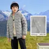 Ropa Infantil Balabala Chaqueta de Plumas para Niños Ropa de Invierno Niños Niñas Bebé Abrigo Ligero Tops a Juego para Padres e Hijos Modernos