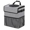 Cubo de basura plegable para colgar en el coche, superventas transfronterizo, cubo de basura para colgar en el respaldo del asiento del coche, anti-fugas