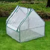 Capa de Estufa de Jardim Externa de Inverno Capa de Isolamento para Flores e Plantas de PVC Sem Suporte Transparente Capa de Isolamento para Flores e Suculentas