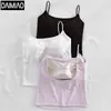 Nuevo estilo de verano, hermoso diseño de espalda, sujetador tipo camisola pequeño para mujer, sin aros, almohadilla para el pecho integrada, ropa interior, top tipo tank top puro y seductor