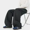 Pantalones Casuales de Cuadros Retro Americanos para Hombre, Marca de Moda 2026, Pantalones Largos Simples con Caída, Nuevos Pantalones Limpios de Largo Completo