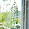Ins Sino dos Ventos de Cristal Sonhador Luz e Sombra Pingente Ornamento para Pendurar em Janela Pátio Pegador de Sol Arco-Íris Presente