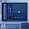 Conjunto de Presente Caixa com Caderno e Guarda-chuva 2026 Novo Caderno Personalizado e Copo de Água, Logotipo Imprimível, Copo Térmico de Presente
