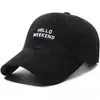 Gorra de Béisbol Unisex para Mujer de Primavera y Otoño, Casual al Aire Libre, Versátil, Adelgazante, para Cabeza Grande, Bordado de Letras, Visera Ancha Curva