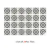 Pegatinas de Azulejos Autoadhesivas Mate para Impermeabilización de Aceite en Cocina, Renovación de Baño, Pegatinas de Pared Estilo Europeo, Artículo Popular en Amazon Temu