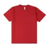 Camiseta Unisex Branca Lisa de Algodão Puro, Manga Curta, Peso Pesado, Estilo Japonês, 250g, Roupa de Casal, Camiseta Básica Masculina, Atacado