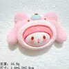 Accesorios de Resina con Cabeza de Animal de Dibujos Animados DIY Funda de Teléfono Hecha a Mano Colgante para Coleta Caja de Papelería Al por Mayor Accesorios para el Cabello