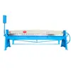 Venta Directa de Fábrica de Máquina Plegadora Manual de Chapa de Acero Color Ws-1.2X2500Mmtdf Máquina Plegadora Manual de Brida de Placa Combinada