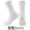 Meias de Toalha Masculinas, Absorventes de Suor, Espessadas, Quentes, Antiderrapantes, Meia de Cano Médio para Esportes e Corrida, Respiráveis para Cross-Border, Meias de Basquete Masculinas