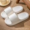 Pantuflas de EVA sin cordones ligeras antideslizantes desodorantes para el hogar baño dormitorio zapatos de mujer venta directa de fábrica