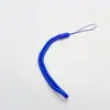 Lanyard de cuerda redonda para teléfono móvil, correa para el cuello, correa corta para la muñeca, cuerda anti-pérdida para llaves, unidad USB, colgante de lanyard para funda de teléfono, cuerda redonda