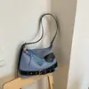 Bolso de Hombro con Cinturón Nuevo de Moda Primavera 2026 para Mujer, Bolso Cruzado de Moda para Viajar, Versátil Bolso Dumpling de Bloque de Color