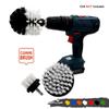 Cepillo para Taladro Eléctrico Juego de 3 Piezas Cepillo de Limpieza Eléctrico Cepillo para Lavado de Autos Cepillo de Limpieza para el Hogar Cabezal de Cepillo Eléctrico Herramienta de Limpieza para Baño