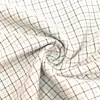 Tecido Xadrez Oxford da Moda Novo em Estoque do Fabricante de Shaoxing para Vestidos de Moda, Sapatos, Chapéus, Bolsas, Xadrez Oxford Cvc