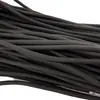 Cuerda de Poliéster Redonda de 6.5 mm con Dos Hilos, Cuerda de Poliéster para Bolsas, Cordón, Manualidades, Colgante, Cuerda Trenzada