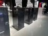 Suporte de Exibição Colorido em Acrílico com Tampa Protetora contra Poeira de Alta Transparência, Suporte de Exibição em Coluna, Caixa de Armazenamento para Figuras, Base de Exibição para Adereços