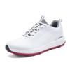 Sapatos de Golfe Masculinos para Primavera e Verão, Respiráveis, Unhas Quebradas (?), Cadarço Antiderrapante, Sapatos Esportivos Casuais para Exterior