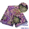 Tela de Estampado Wax Holandés de Doble Cara Estilo Transfronterizo de Comercio Exterior Tela Estampada Étnica Tela de Wax Irregular en Stock