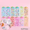 Pegatinas de Relieve Tridimensionales, Pegatinas para Niños, Pegatinas Decorativas, Pegatinas para Material de Agenda Escolar, Pegatinas de Cristal, Pegatinas 3D Lindas para Niñas