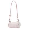 Bolsa Xadrez Feminina 2025 Nova Moda de Verão Versátil Bolsa Transversal Estilo Coreano Casual Ombro Axila Bolsa Xadrez