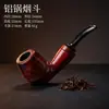 Coleção Completa de Cachimbos de Resina Destacáveis Muitos Estilos Grão de Madeira Cachimbo Reto Cachimbo Curvo Conjunto de Fumo Antigo Cachimbos de Resina em Estoque Atacado