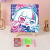 Nuevo pintura de diamantes diamante completo Dios Original animación de dibujos animados diy hecho a mano rompecabezas infantil punto de diamante punto de cruz juguete generación cabello
