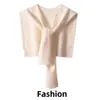 Xale de Tricô Feminino para Usar com Camisa, Primavera e Verão, Pode Ser Usado como Cachecol e Protetor de Ombros, Moderno e Versátil, Estilo Simples