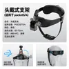 Suporte de pescoço compatível com DJI Action3/4/5pro para filmagem com câmera de ação, suporte magnético para celular para transmissão ao vivo ao ar livre
