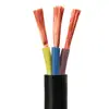 Cabo revestido RVV cobre sem oxigênio 2/3/4/5 condutores cabo de energia para engenharia externa decoração de casa monitoramento 0,75 mm²